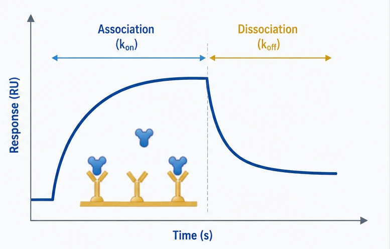 Biomolecular kinetics and affinity measurement